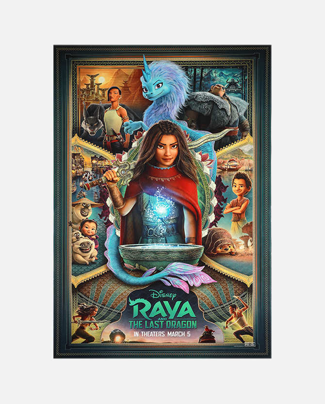 Raya and the Last Dragon Final One Sheet Poster