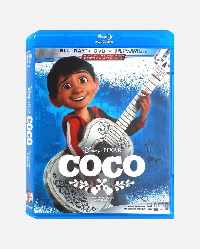 Coco Blu-ray Combo Pack + Digital Code - Canada