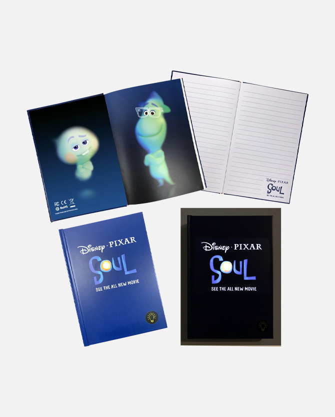 Disney and Pixar's Soul Notebook & Stationery Set