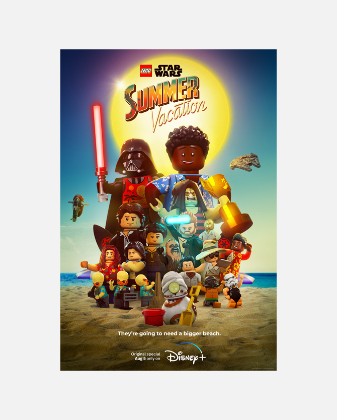 LEGO Star Wars Summer Vacation Payoff Poster