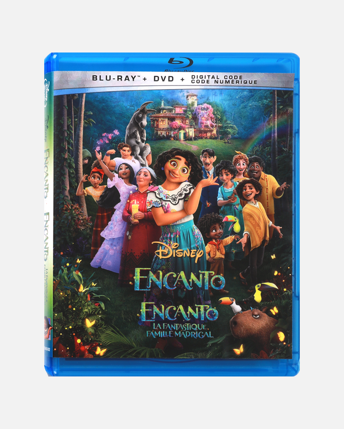 Encanto Blu ray Combo Pack Digital Code Canada Disney Movie