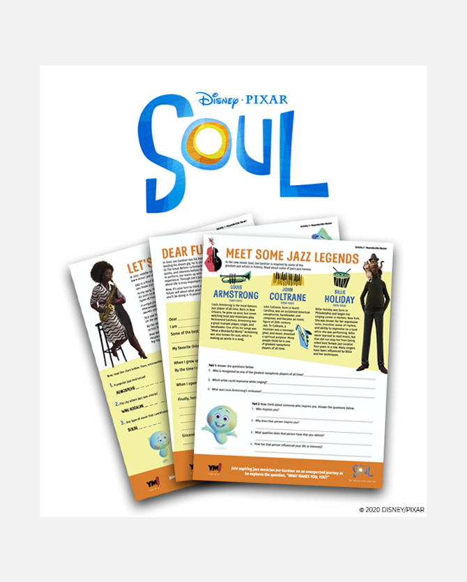 Soul Printable Activity Packet