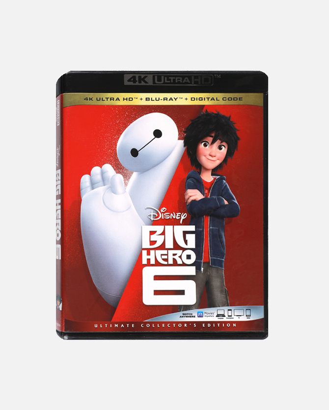 Big Hero 6 4K Ultra HD™ Blu-ray™ Combo Pack + Digital Code