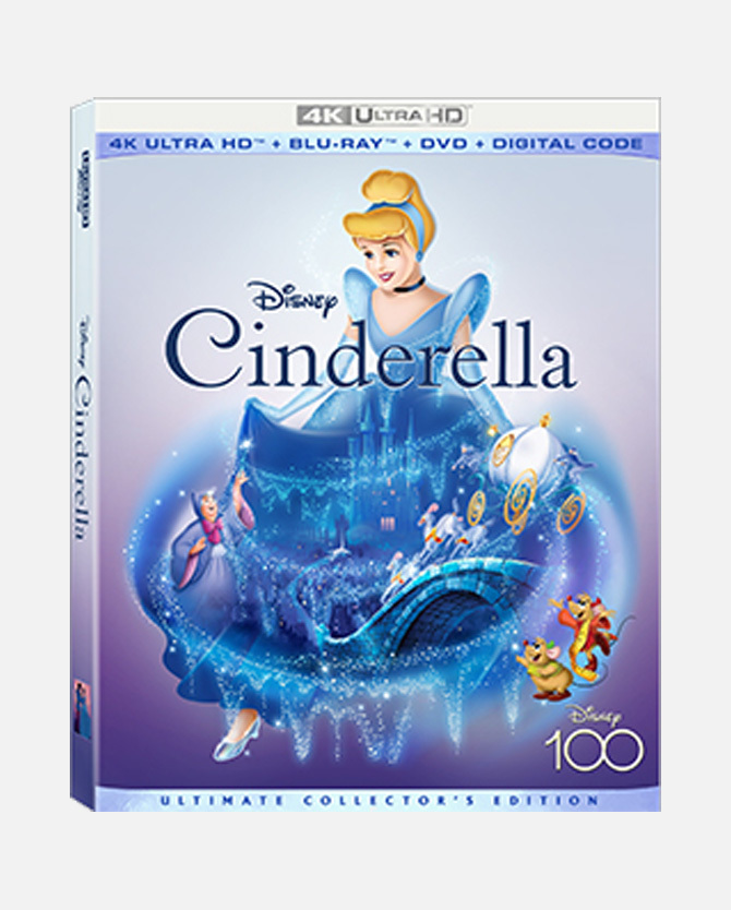 Cinderella 4K Ultra HD™ Blu-ray™ DVD Combo Pack + Digital Code