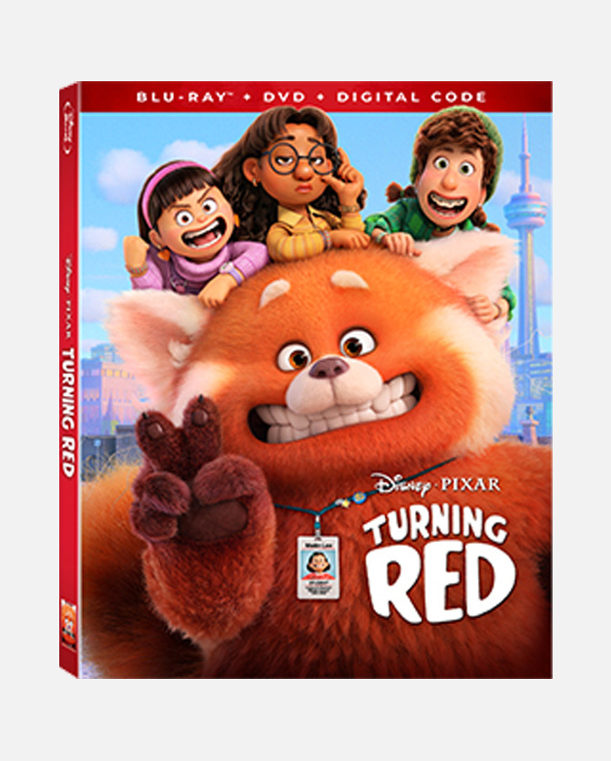 Turning Red Blu-ray™ DVD Combo Pack + Digital Code