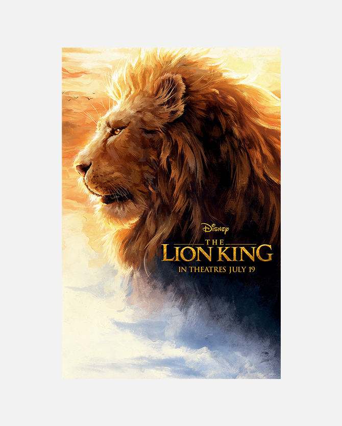 lion king movie poster