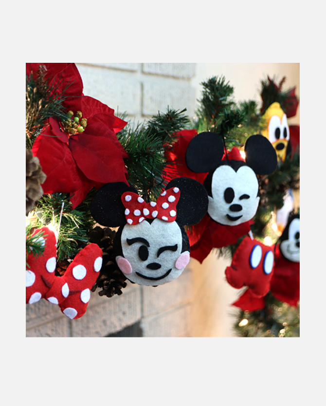 Mickey and Friends Felt Decoration Printable Activity