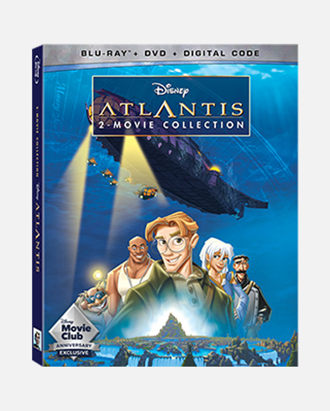 Atlantis 2-Movie Collection Blu-ray™ DVD Combo Pack + Digital Code