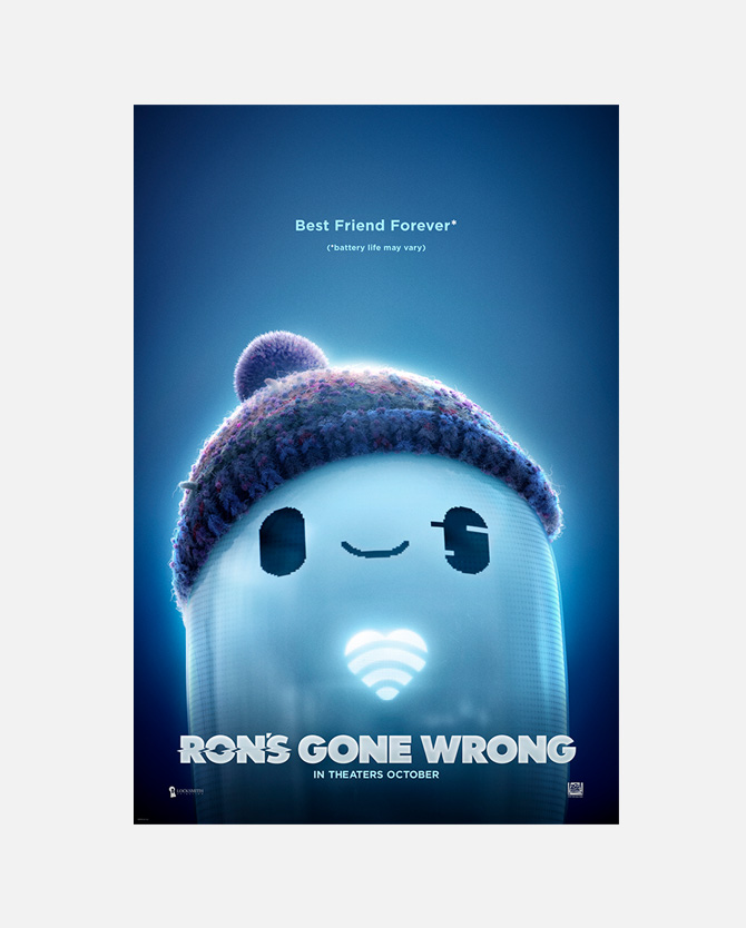 SALE - Ron's Gone Wrong Teaser One Sheet Poster