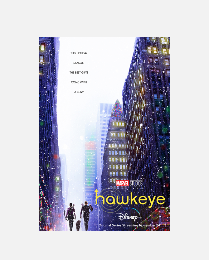 Marvel Studios’ Hawkeye Teaser One Sheet Poster