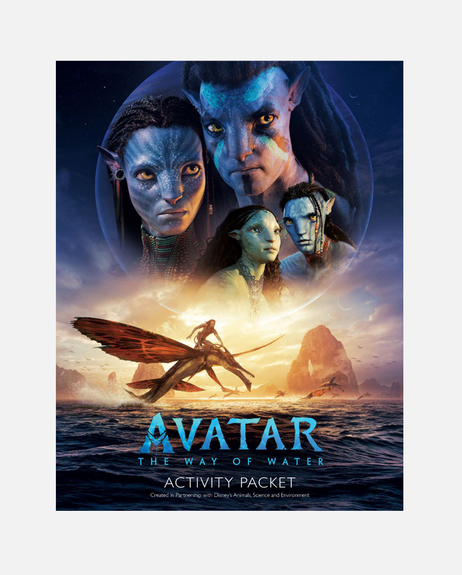 Avatar: The Way of Water Activity Packet Printable
