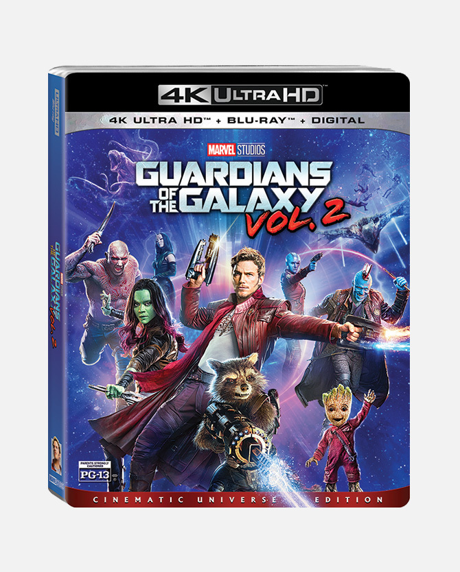Marvel Studios' Guardians Of The Galaxy Vol. 2 4K Ultra HD + Blu-ray + Digital Code