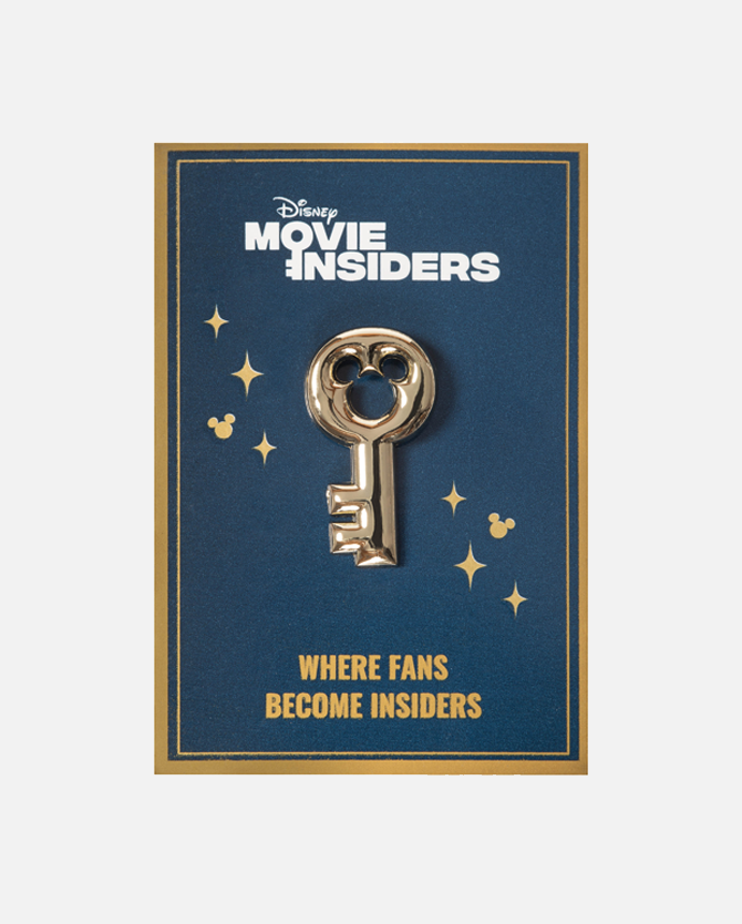 Disney Movie Insiders Key Lapel Pin