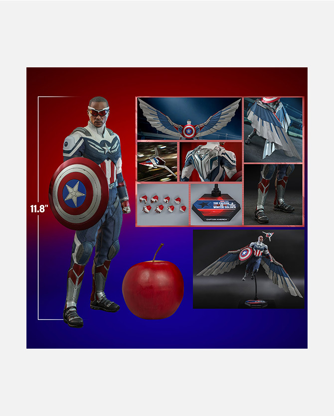 Captain America Sixth Scale Figure - Falcon & Winter