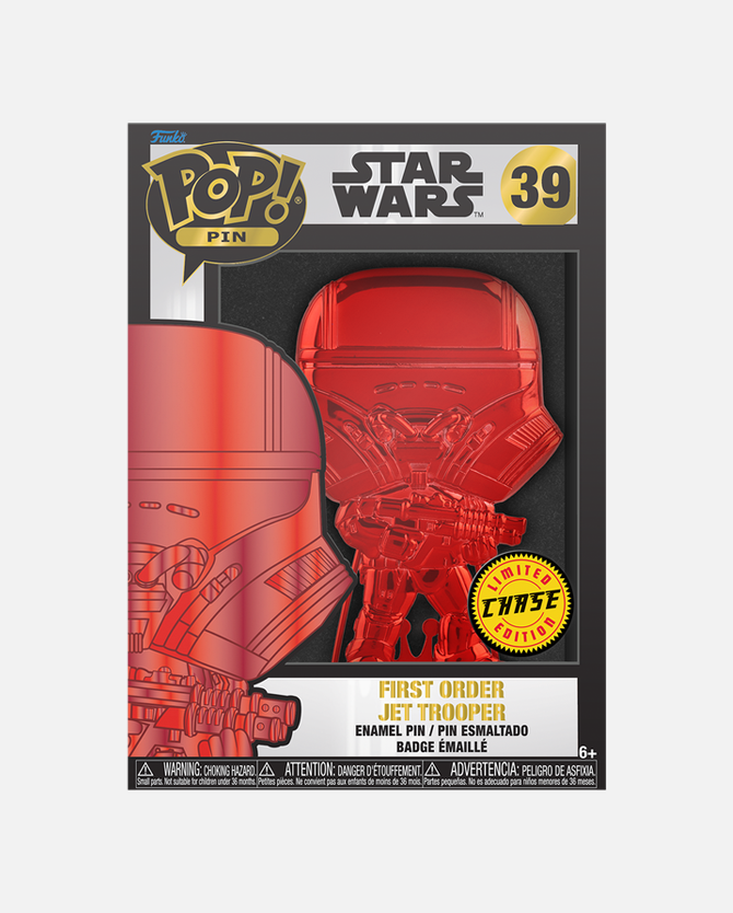 Star Wars First Order Jet Trooper Pop! Pin (with chance of chase)