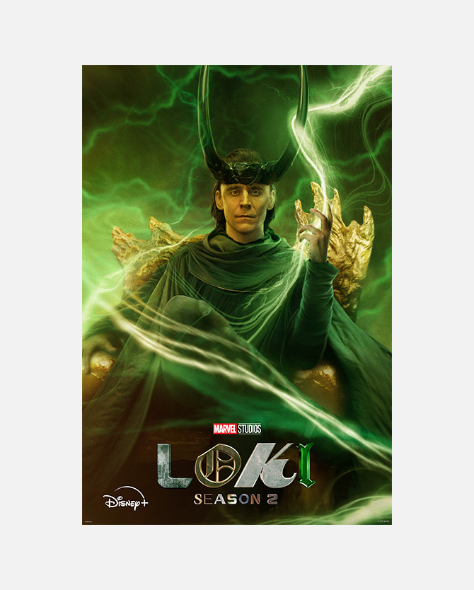 Marvel Studios' Loki Season 2 Throne Payoff Poster