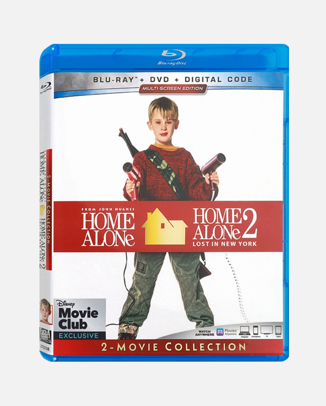 Home Alone 2-Movie Collection Blu-ray™ DVD Combo Pack + Digital Code