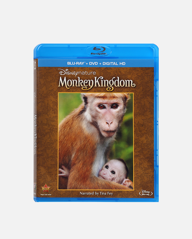 Disneynature Monkey Kingdom Blu-ray Combo Pack + Digital Code