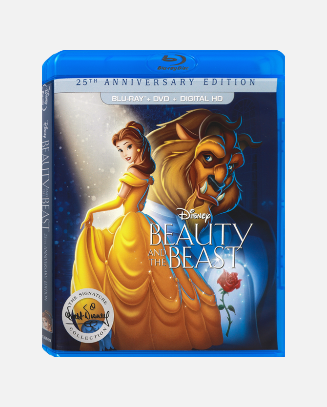 Beauty and The Beast 25th Anniversary Edition Blu-ray Combo Pack + Digital Code - Canada