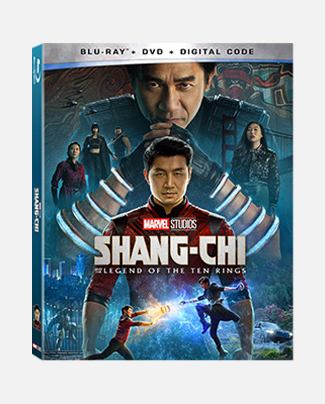 Marvel Studios’ Shang-Chi and the Legend of the Ten Rings Blu-ray™ DVD Combo Pack + Digital Code