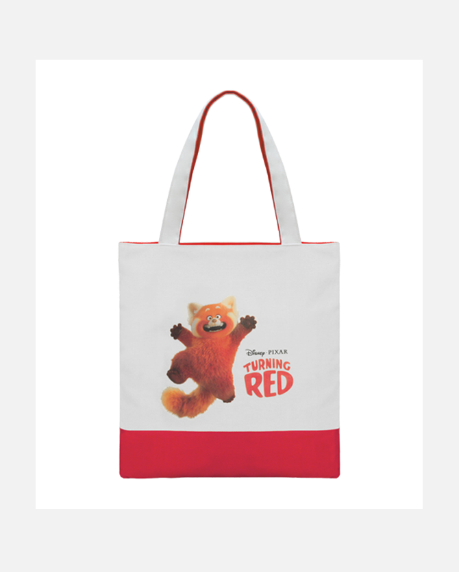 Turning Red Canvas Tote