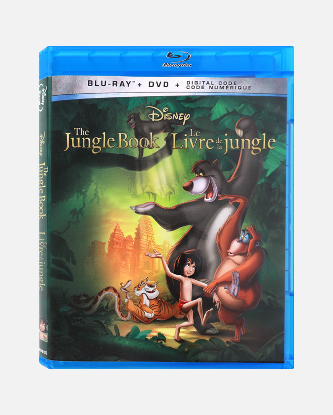 The Jungle Book Blu-ray™ DVD Combo Pack + Digital Code - Canada