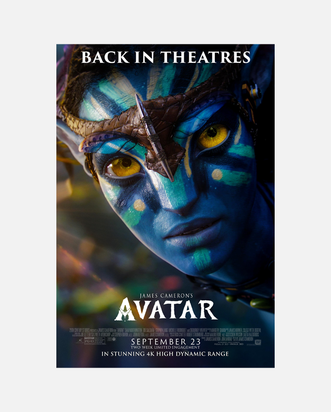 Avatar Re-Release Payoff Poster