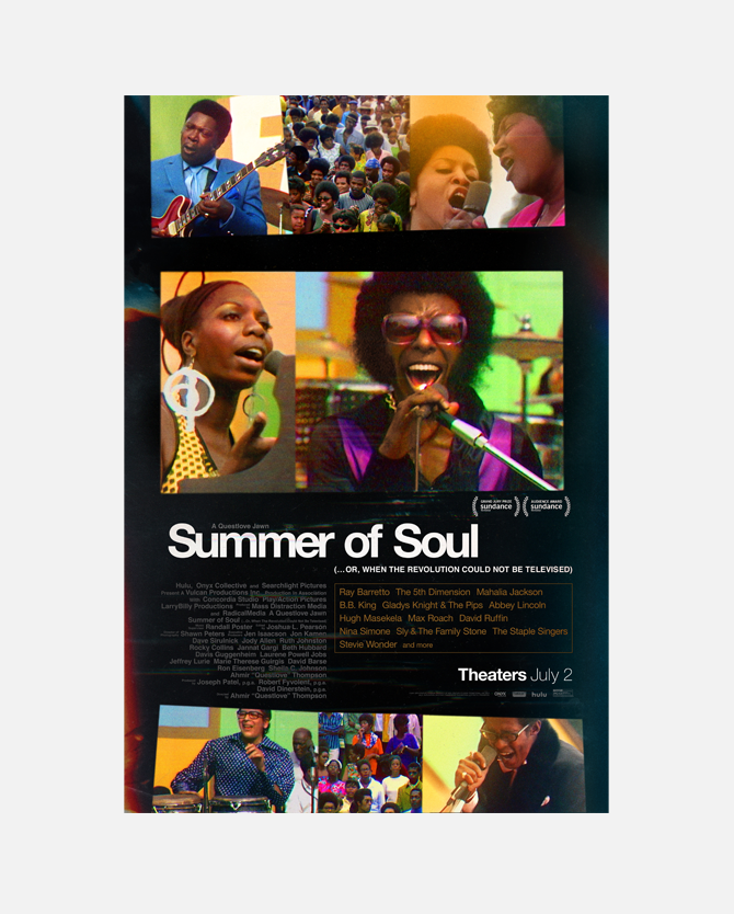 Summer of Soul Theatrical One Sheet Poster
