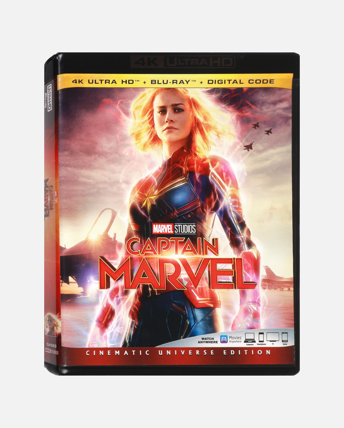 Marvel Studios' Captain Marvel 4K Ultra HD + Blu-ray + Digital Code