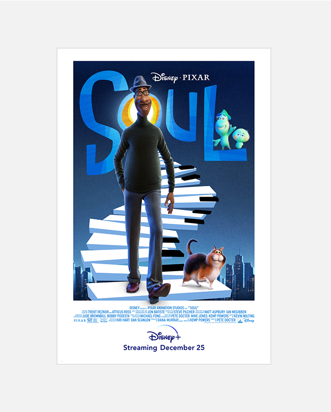 SALE - Soul on Disney+ One Sheet Poster