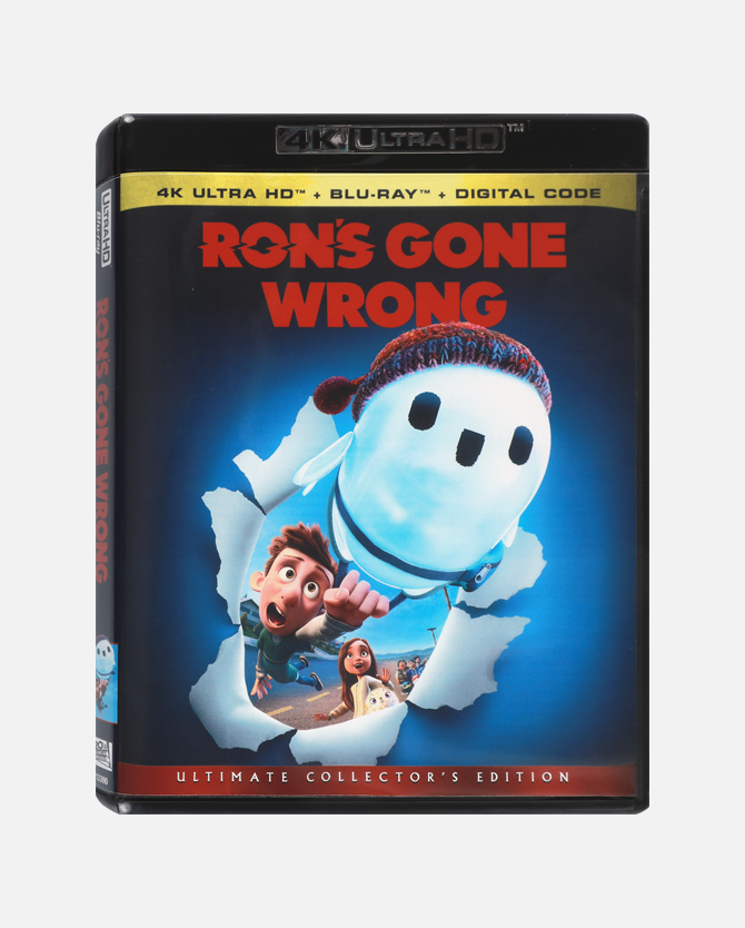 Ron's Gone Wrong 4K Ultra HD™ Blu-ray™ Combo Pack + Digital Code