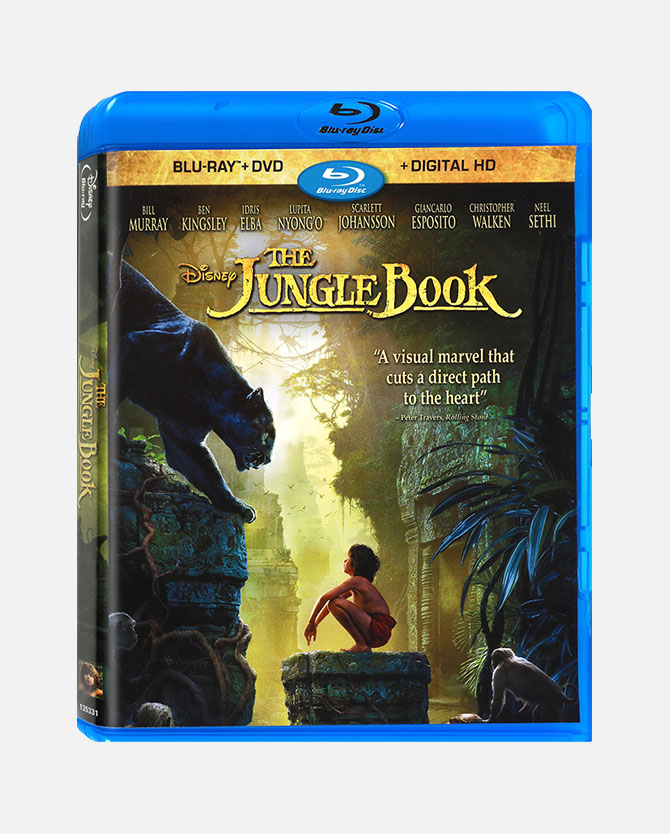 The Jungle Book (2016) Blu-ray Combo Pack + Digital Code
