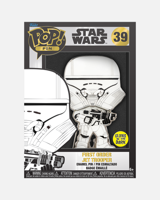 Star Wars First Order Jet Trooper Pop! Pin (with chance of chase)
