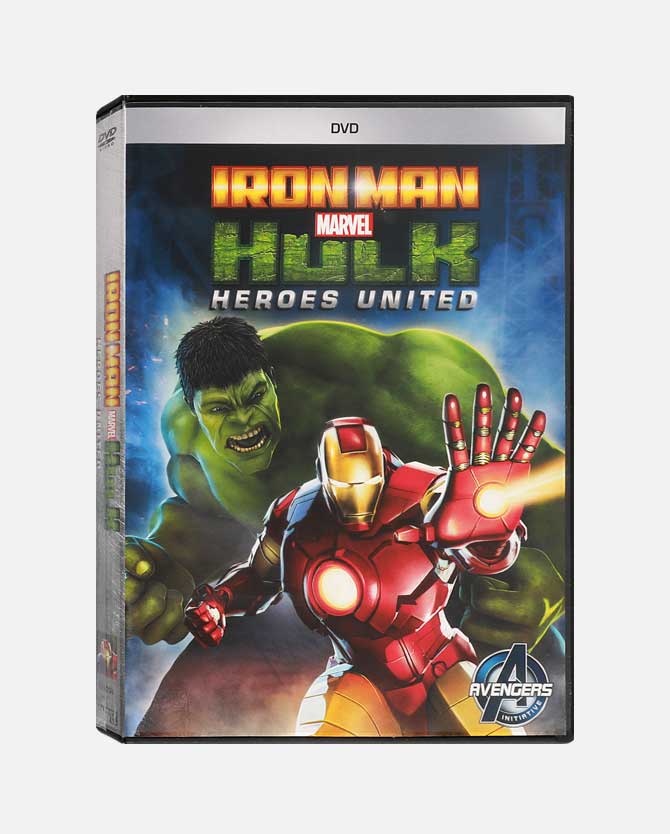 Marvel Studios' Iron Man & Hulk: Heroes United DVD