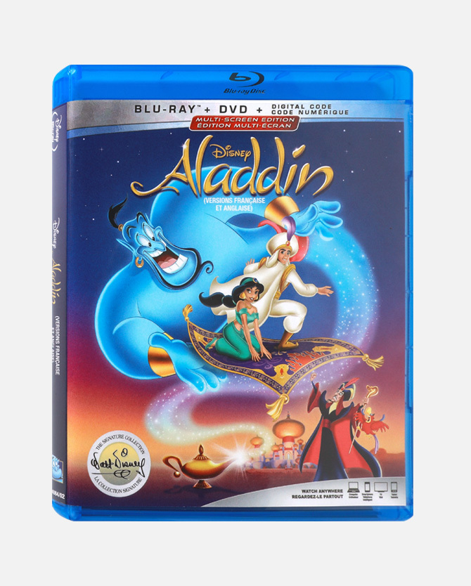 Aladdin Signature Collection Blu-ray™ DVD Combo Pack + Digital Code - Canada