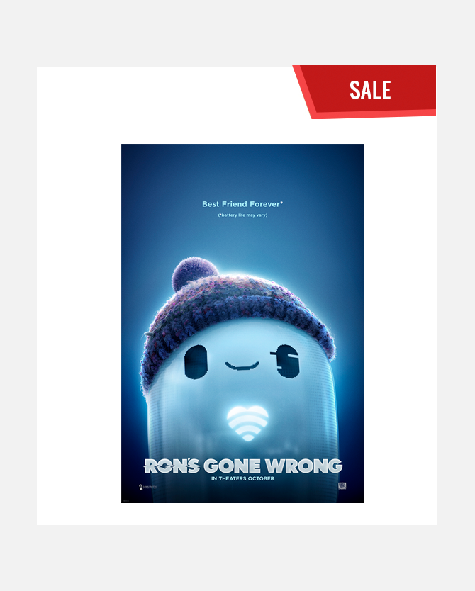 SALE: Ron's Gone Wrong Teaser One Sheet Poster