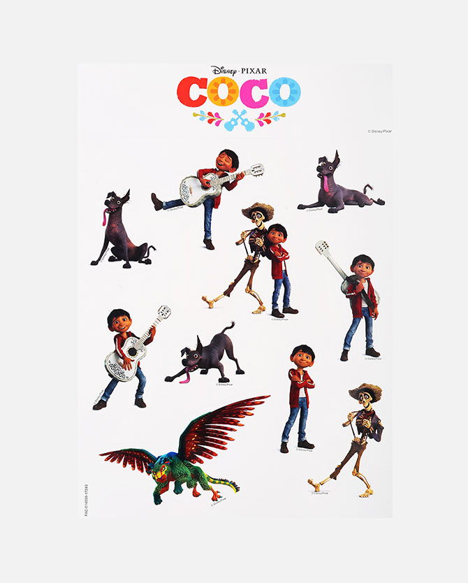 🥇 Stickers enfants Coco Disney Pixar 🥇