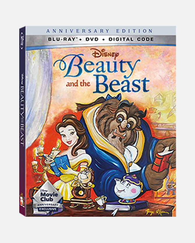 Beauty and The Beast 30th Anniversary Edition Blu-ray™ DVD Combo Pack + Digital Code