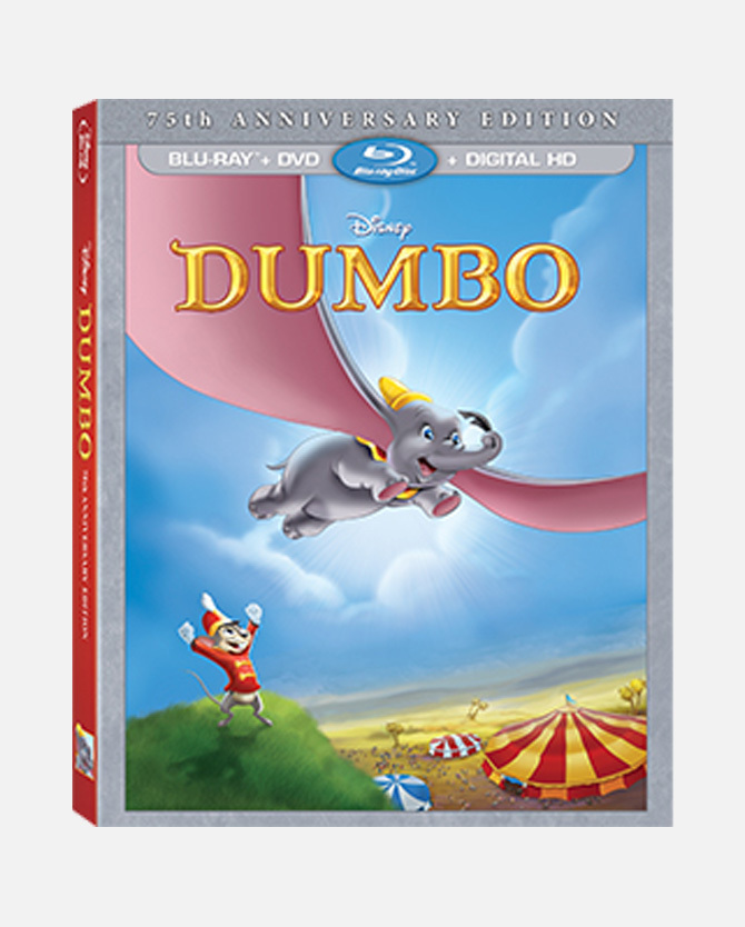Dumbo 75th Anniversary Edition Blu-ray™ DVD Combo Pack + Digital Code