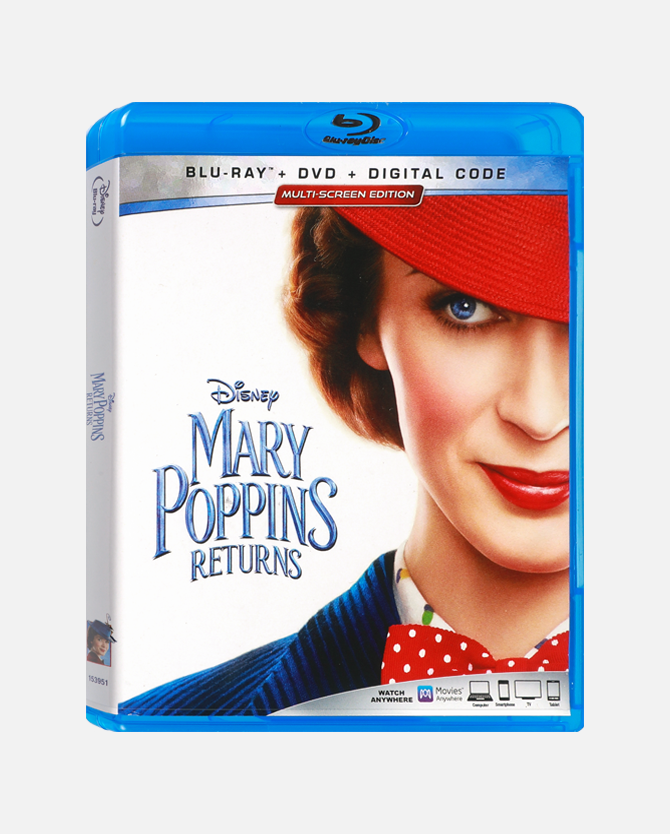 Mary Poppins Returns Blu-ray Combo Pack + Digital Code