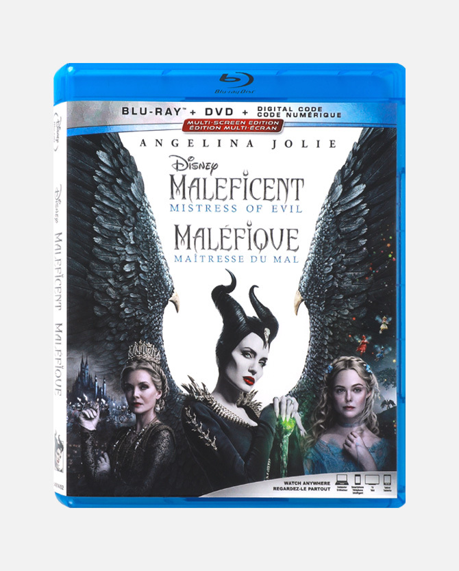 Maleficent: Mistress of Evil Blu-ray™ DVD Combo Pack + Digital Code - Canada