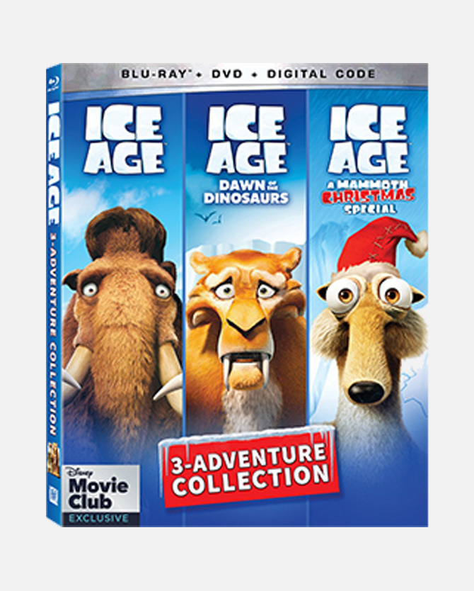 Ice Age 3-Adventure Collection Blu-ray™ DVD Combo Pack + Digital Code