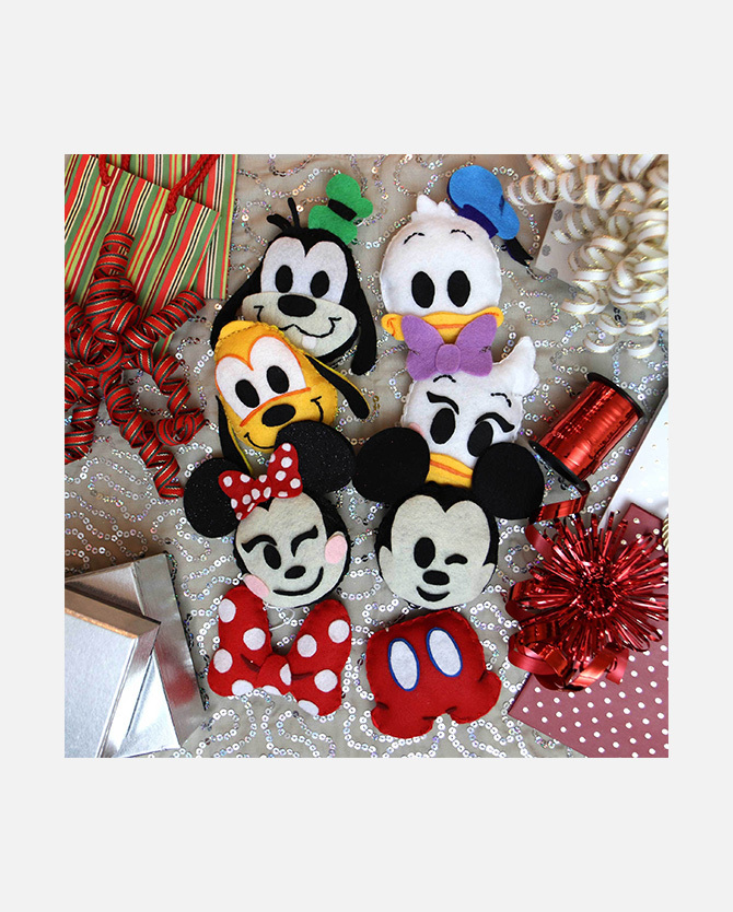 Mickey and Friends Felt Decoration Printable Activity