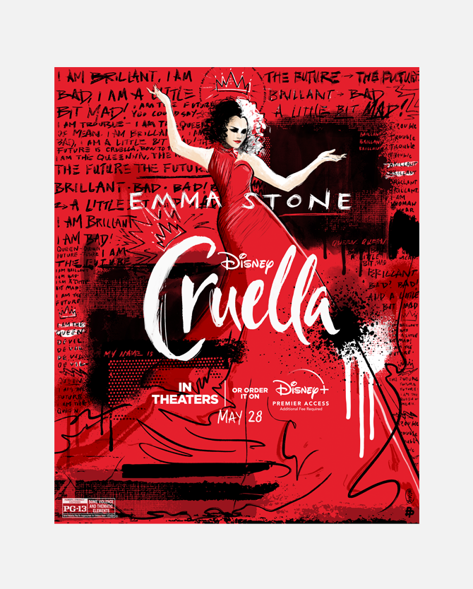 Cruella-Inspired Poster Posse Digital Download (#2 of 6)