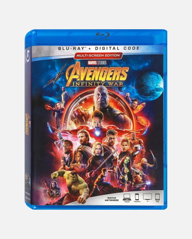 Marvel Studios' Avengers: Infinity War Blu-ray + Digital Code - Canada