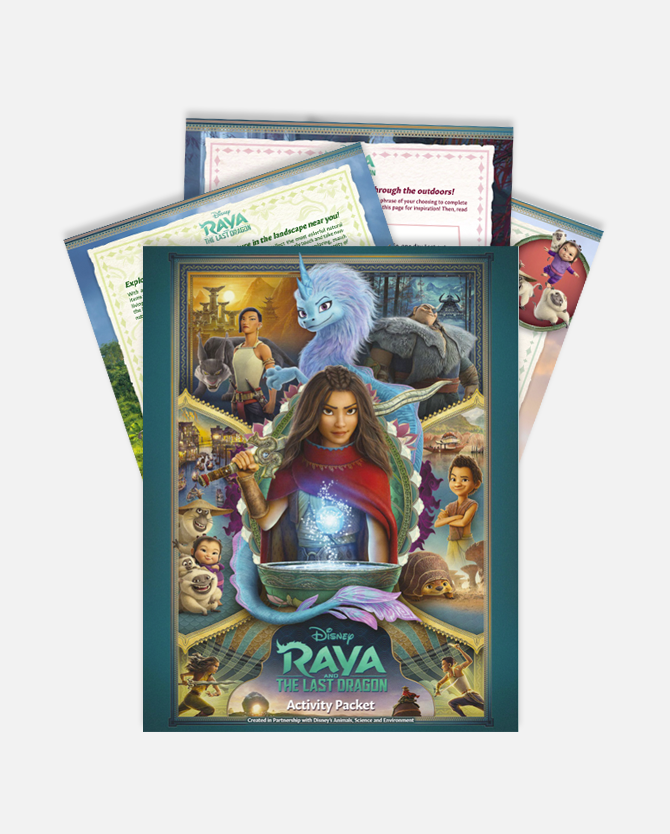Raya and the Last Dragon Printable Activity Packet