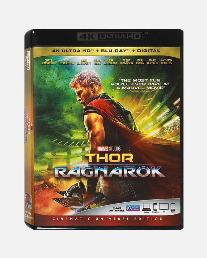 Marvel Studios' Thor: Ragnarok Blu-ray + 4K Ultra HD + Digital Code