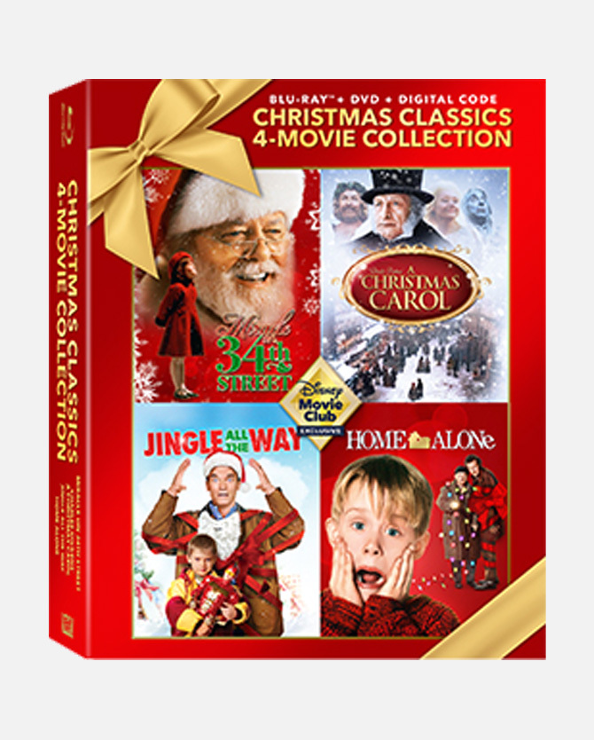 Christmas Classics 4-Movie Collection Blu-ray™ DVD Combo Pack + Digital Code