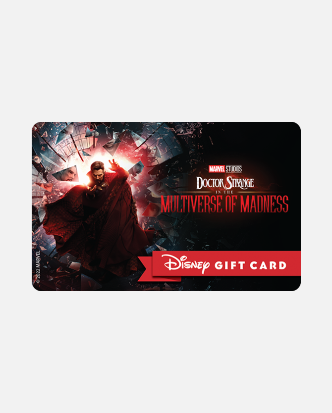 $10 Disney Gift Card eGift: Marvel Studios' Doctor Strange in Multiverse of Madness Gift Card eGift