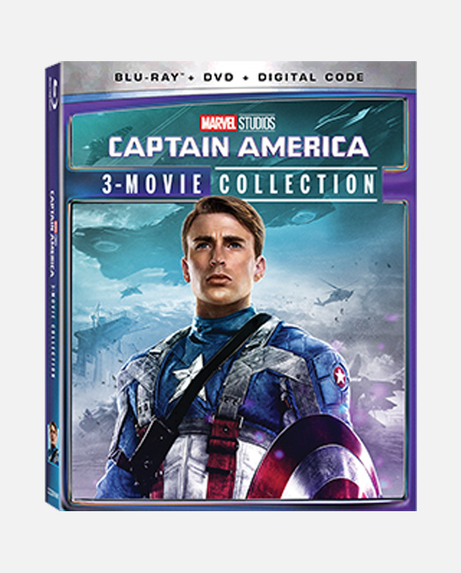 Marvel Studios' Captain America 3-Movie Collection Blu-ray™ DVD Combo Pack + Digital Code